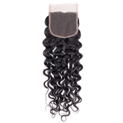 lace closure 4"x4" water wave