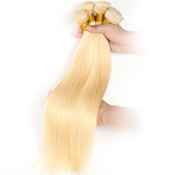 color 613 blonde hair straight